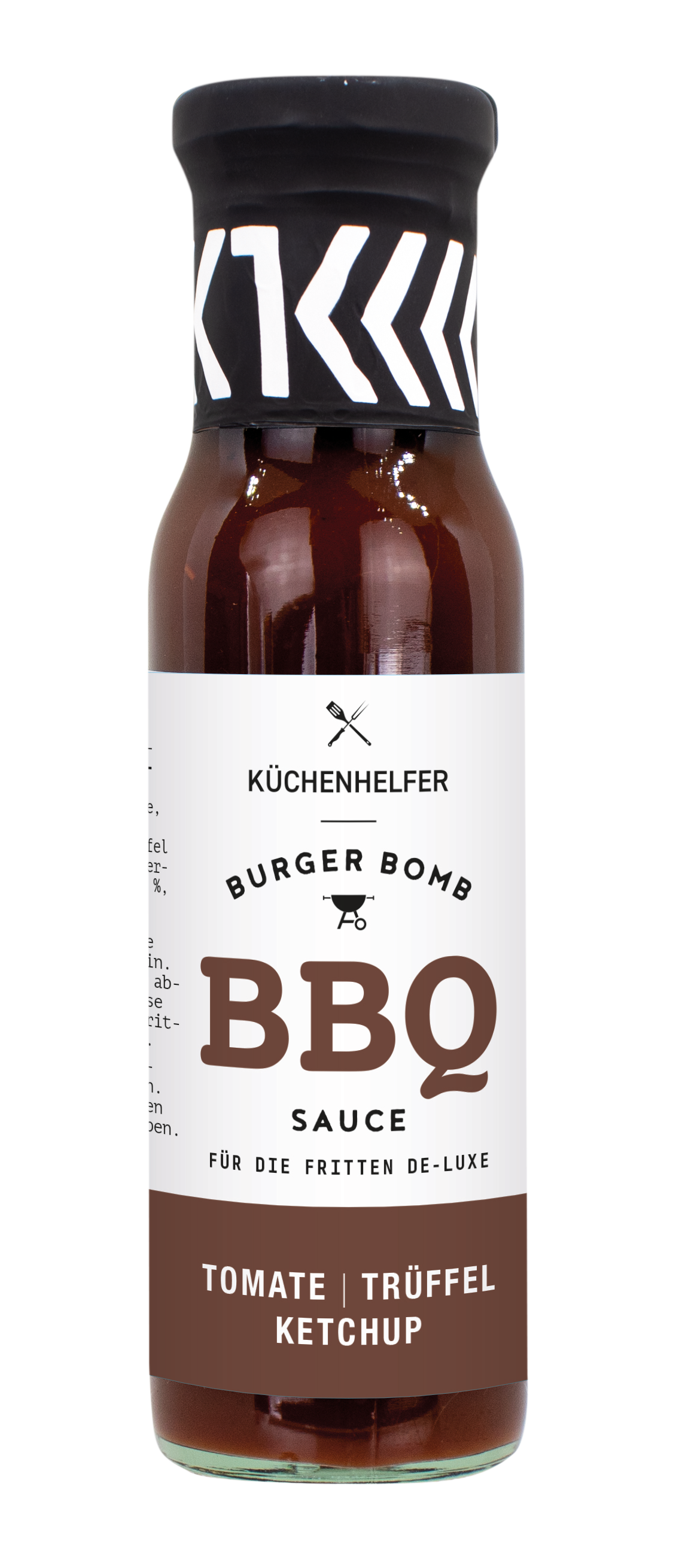 BURGER BOMB BBQ-SAUCE TRÜFFEL KETCHUP BURGER BOMB BBQ-SAUCE TRÜFFEL KETCHUP