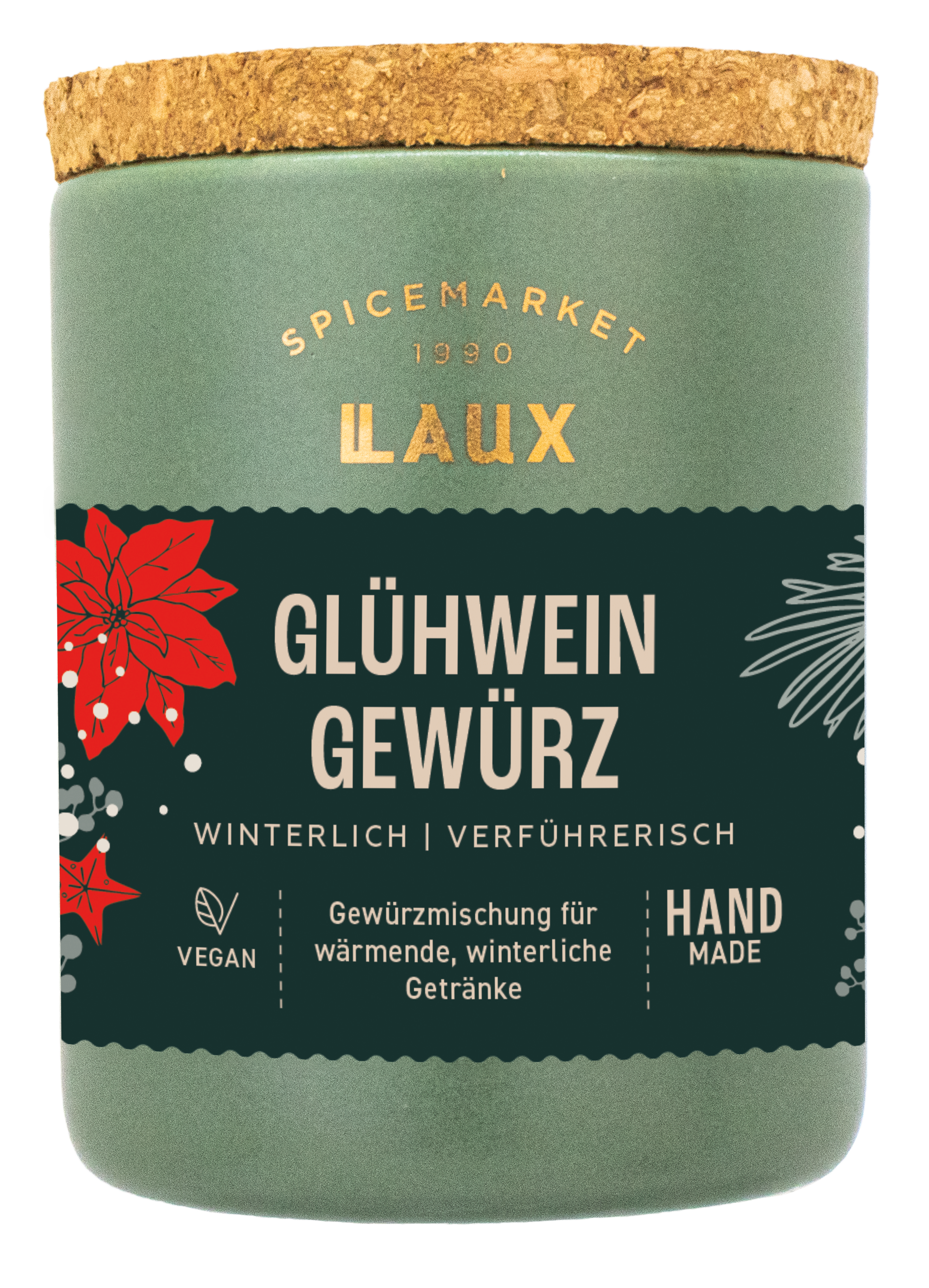 Glühwein Gewürzmischung  - 50g - im schicken Keramiktopf 